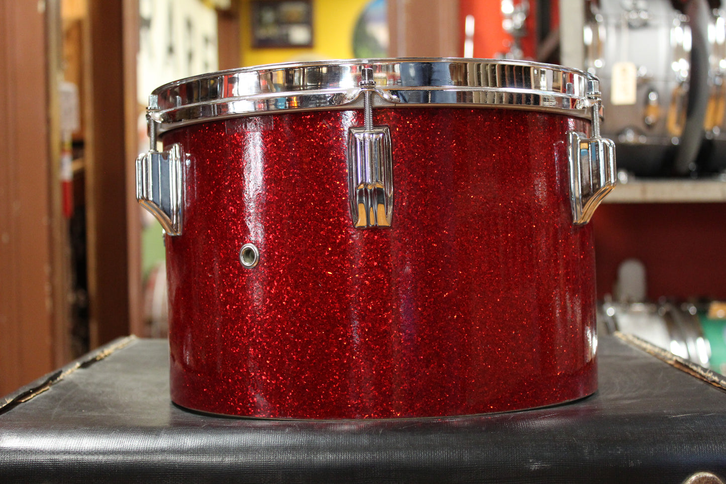 1960s Rogers Luxor Outfit in Sparkling Red Pearl 14x20 5x14 16x16 8x12