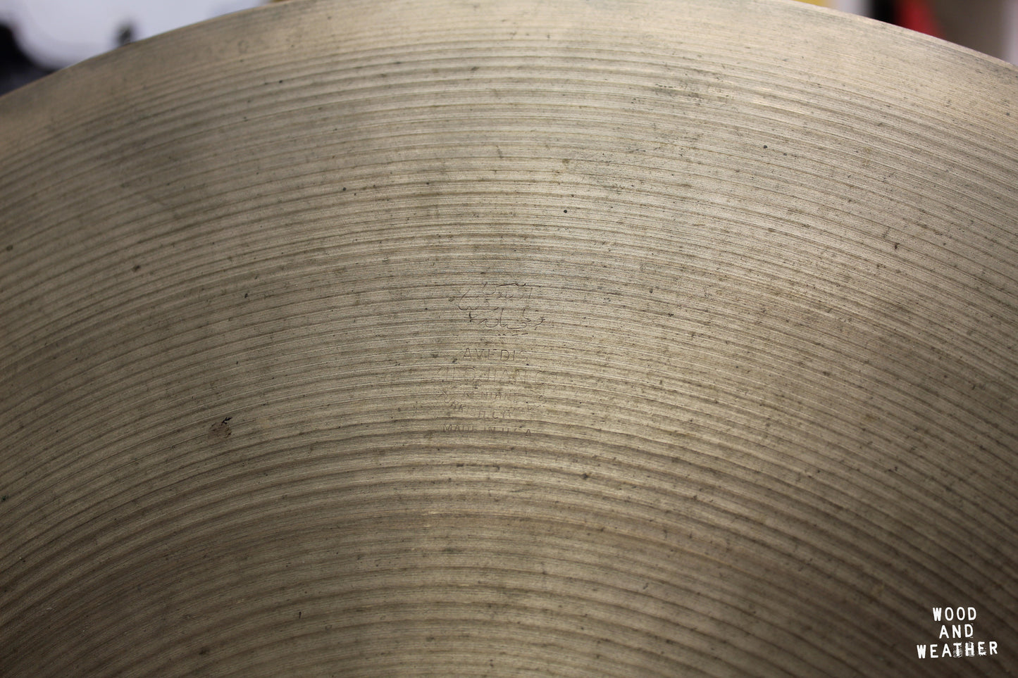 1970s A. Zildjian 20" Ride Cymbal 2470g
