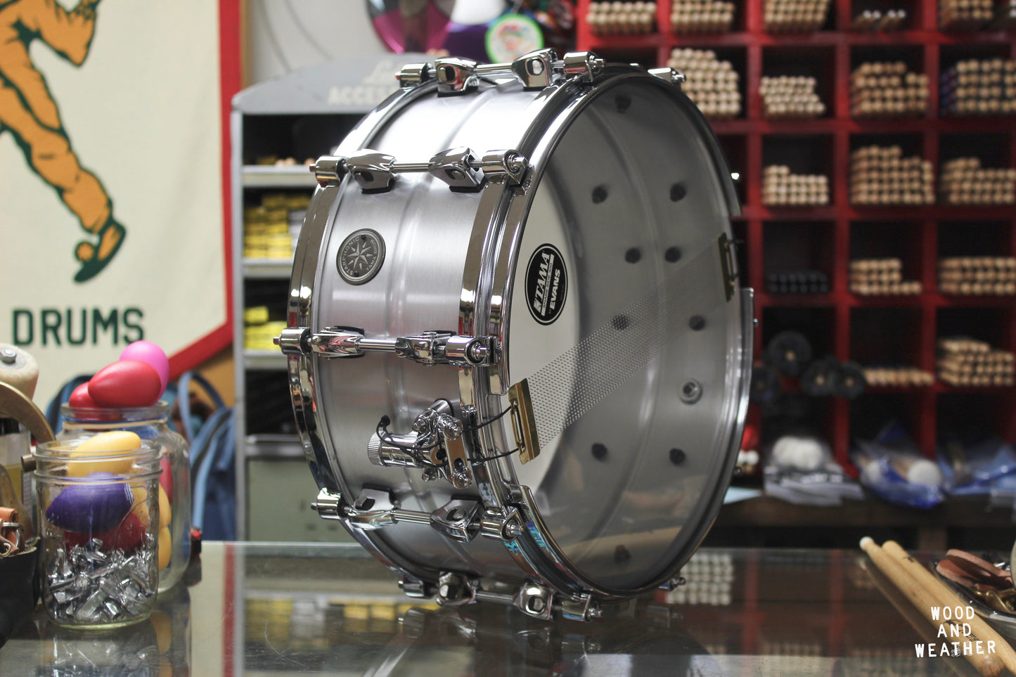Tama Starphonic Aluminum 6"x14" Snare Drum