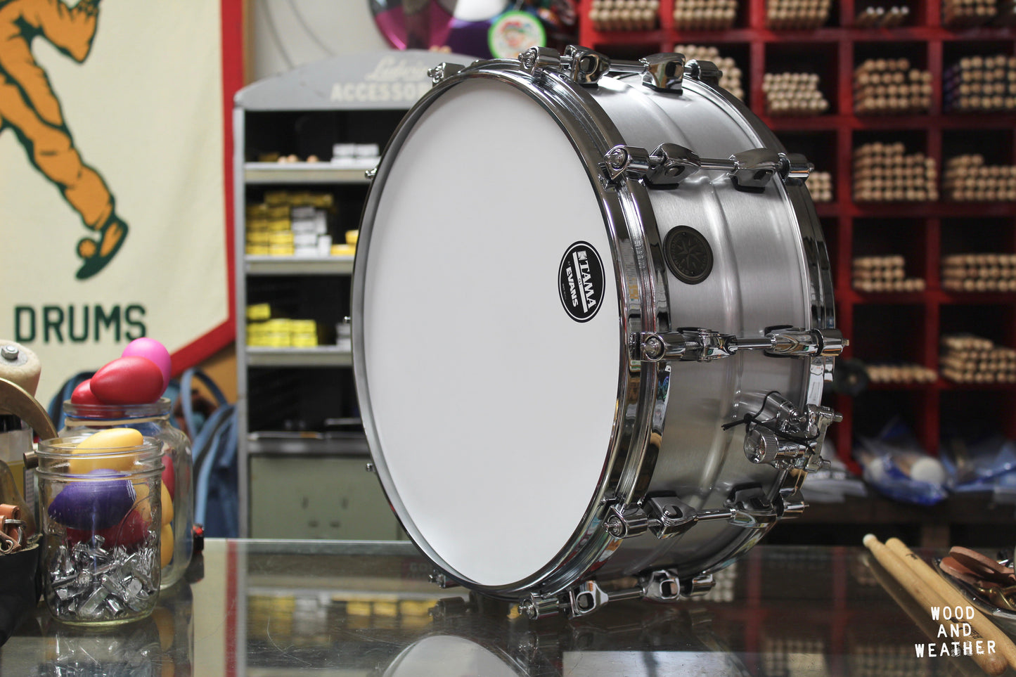 Tama Starphonic Aluminum 6"x14" Snare Drum