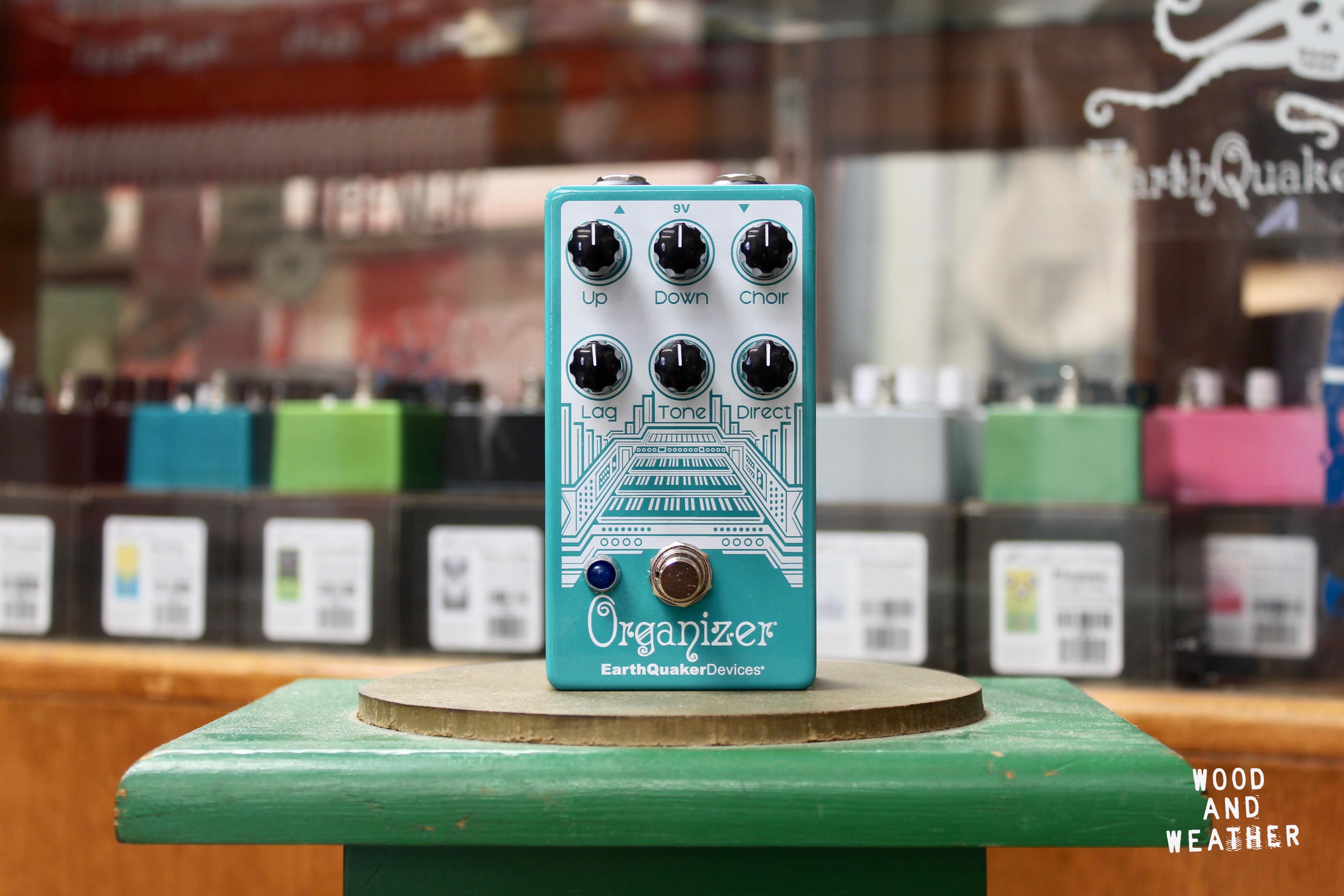 organizer pedal EarthQuaker Devices Organizer Polyphonic Organ Emulator
