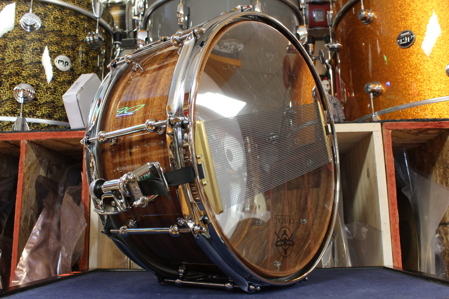 Dunnett Classic StereoPly Snare Drum 7"x14" Acacia