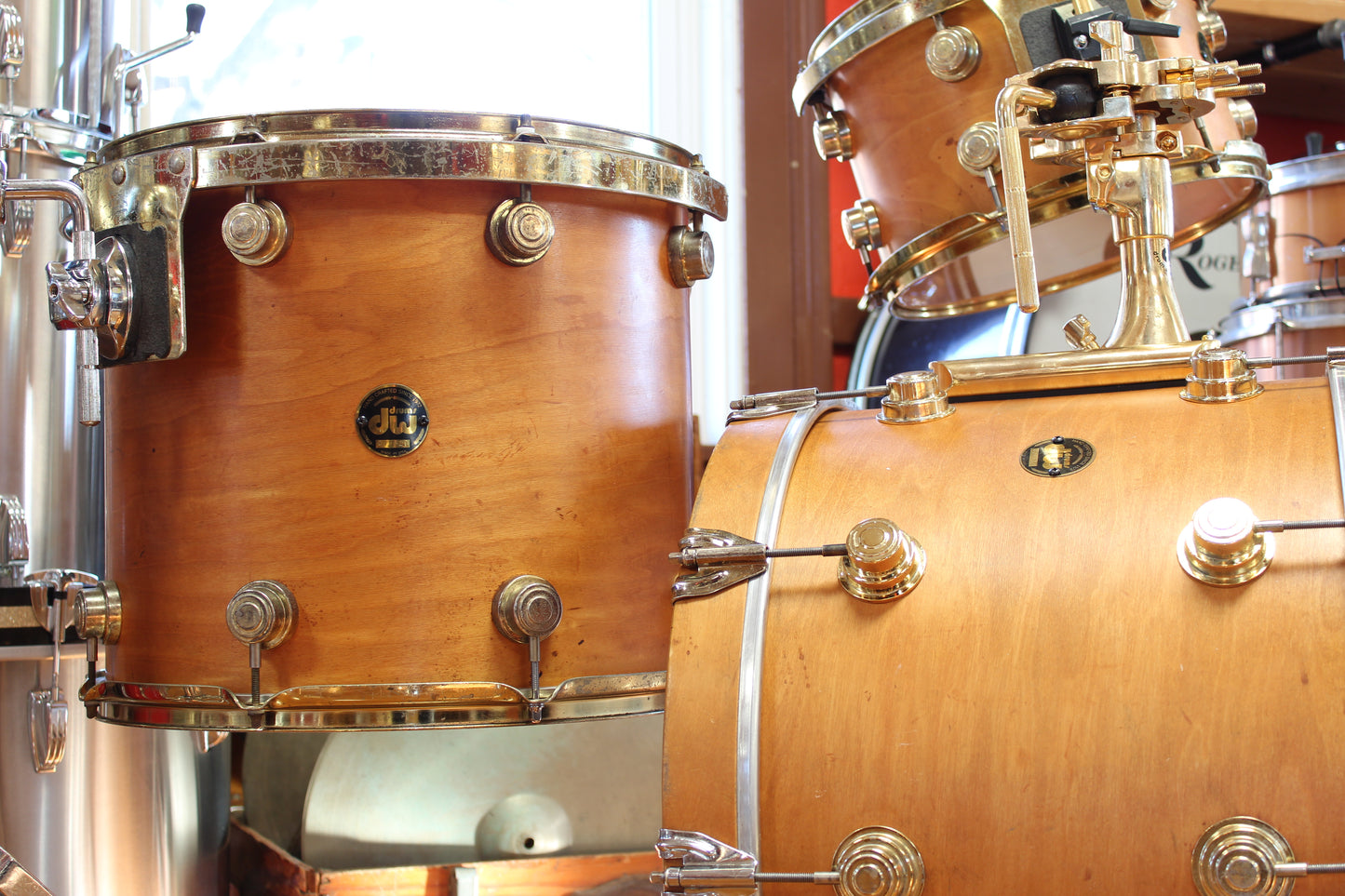 1990s DW Pre Collectors Series in Natural Maple 14x22 14x16 8x12