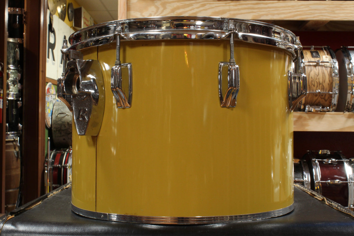 1970s Rogers 10x14 Concert Tom in Spanish Gold