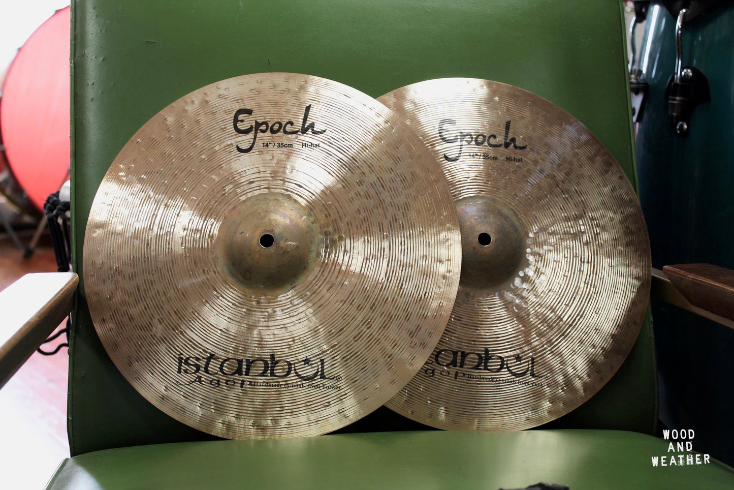 Istanbul Agop 14" Lenny White Signature Epoch Hi-Hat Cymbals 915/1085g