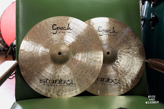 Istanbul Agop 14" Lenny White Signature Epoch Hi-Hat Cymbals 915/1085g