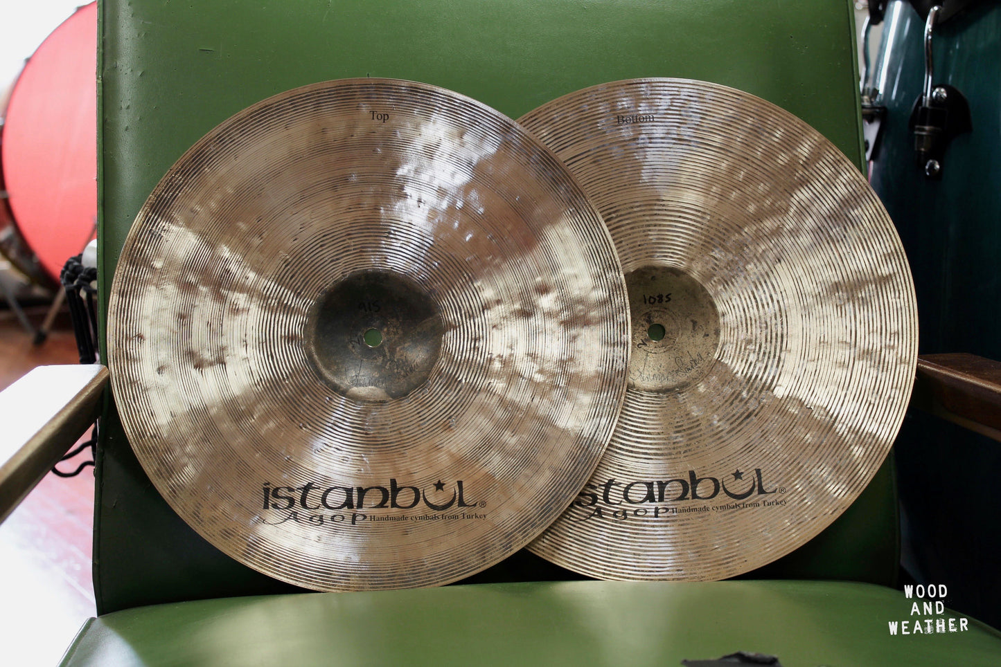 Istanbul Agop 14" Lenny White Signature Epoch Hi-Hat Cymbals 915/1085g