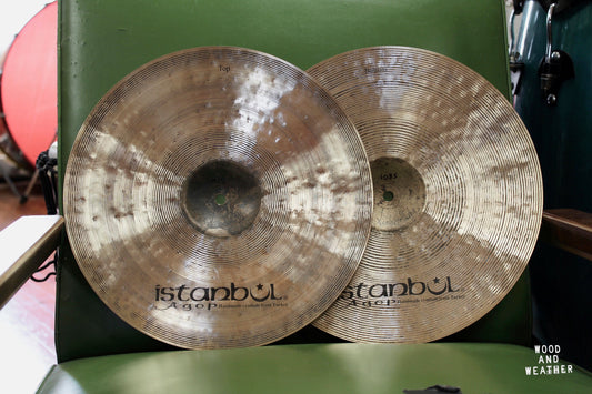 Istanbul Agop 14" Lenny White Signature Epoch Hi-Hat Cymbals 915/1085g