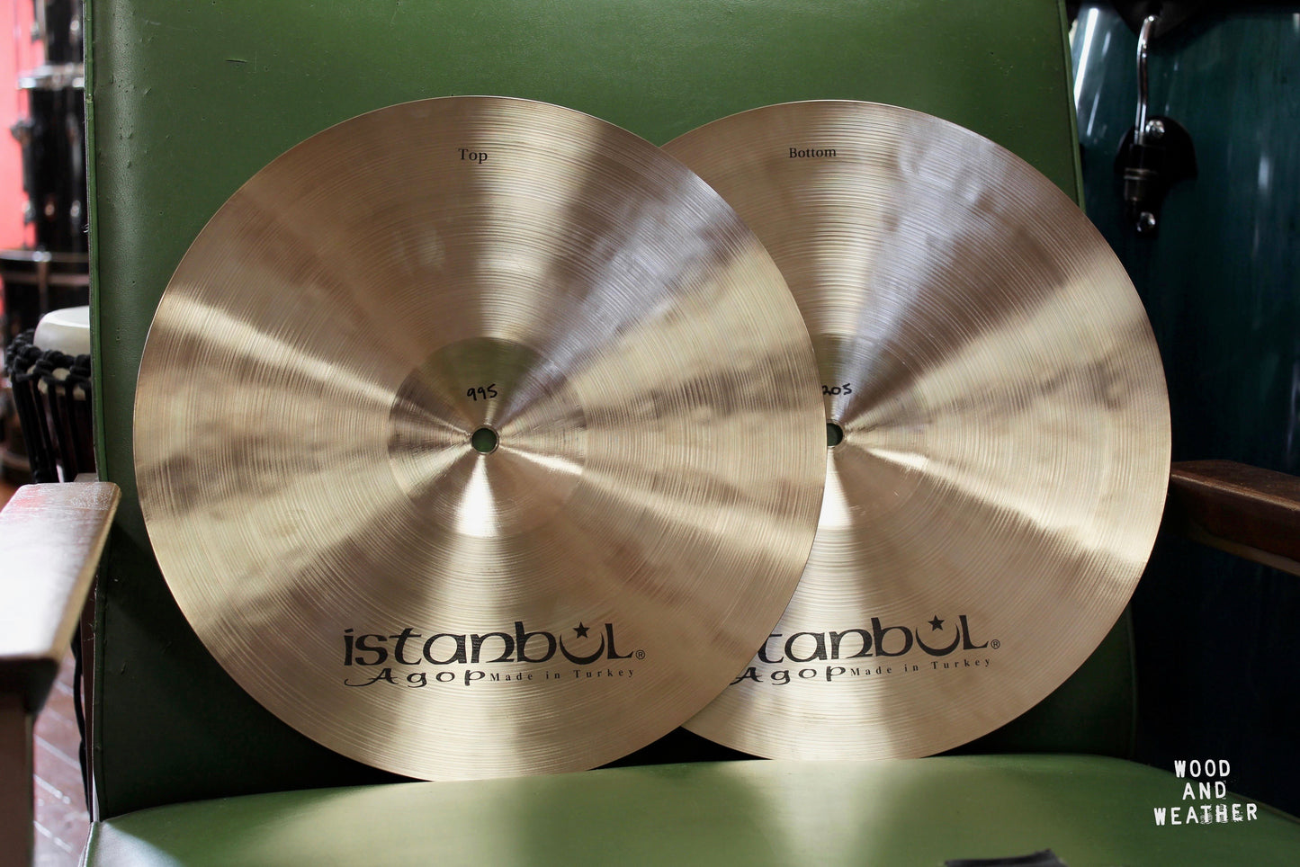 Istanbul Agop 14" Xist Natural Hi-Hat Cymbals 995/1205g