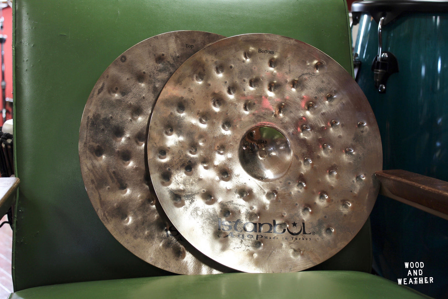 Istanbul Agop 15" Xist Dry Dark Brilliant Hi-Hat Cymbals 720/1140g