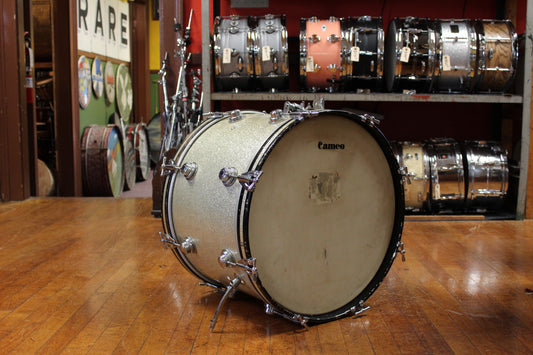 1960s Camco Oaklawn Era Casino Aristocrat Outfit in Silver Sparkle 14x20 8x12 14x14