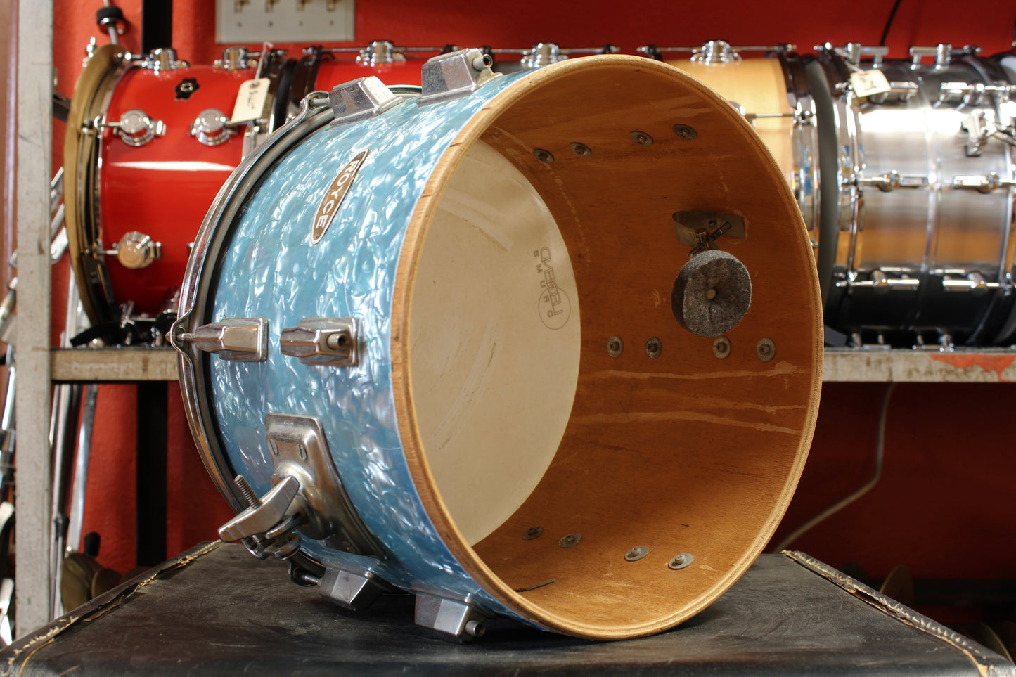1960s Royce 9x13 MIJ Tom Tom in Blue Pearl