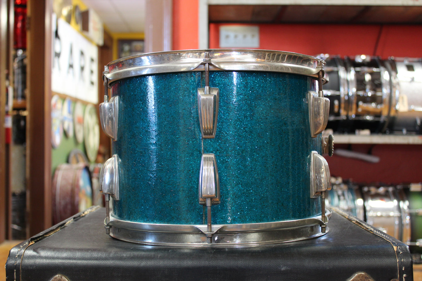 1950s WFL Outfit in Aqua Sparkle 14x20 9x13 16x16