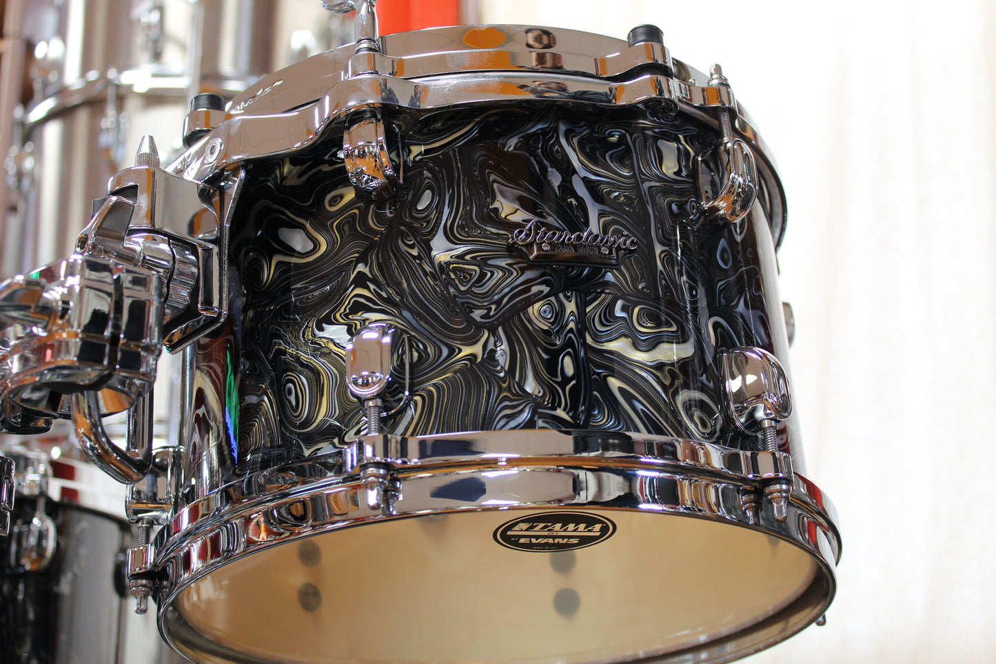 Tama Starclassic Maple Bop in Charcoal Swirl 14x18 14x14 8x12