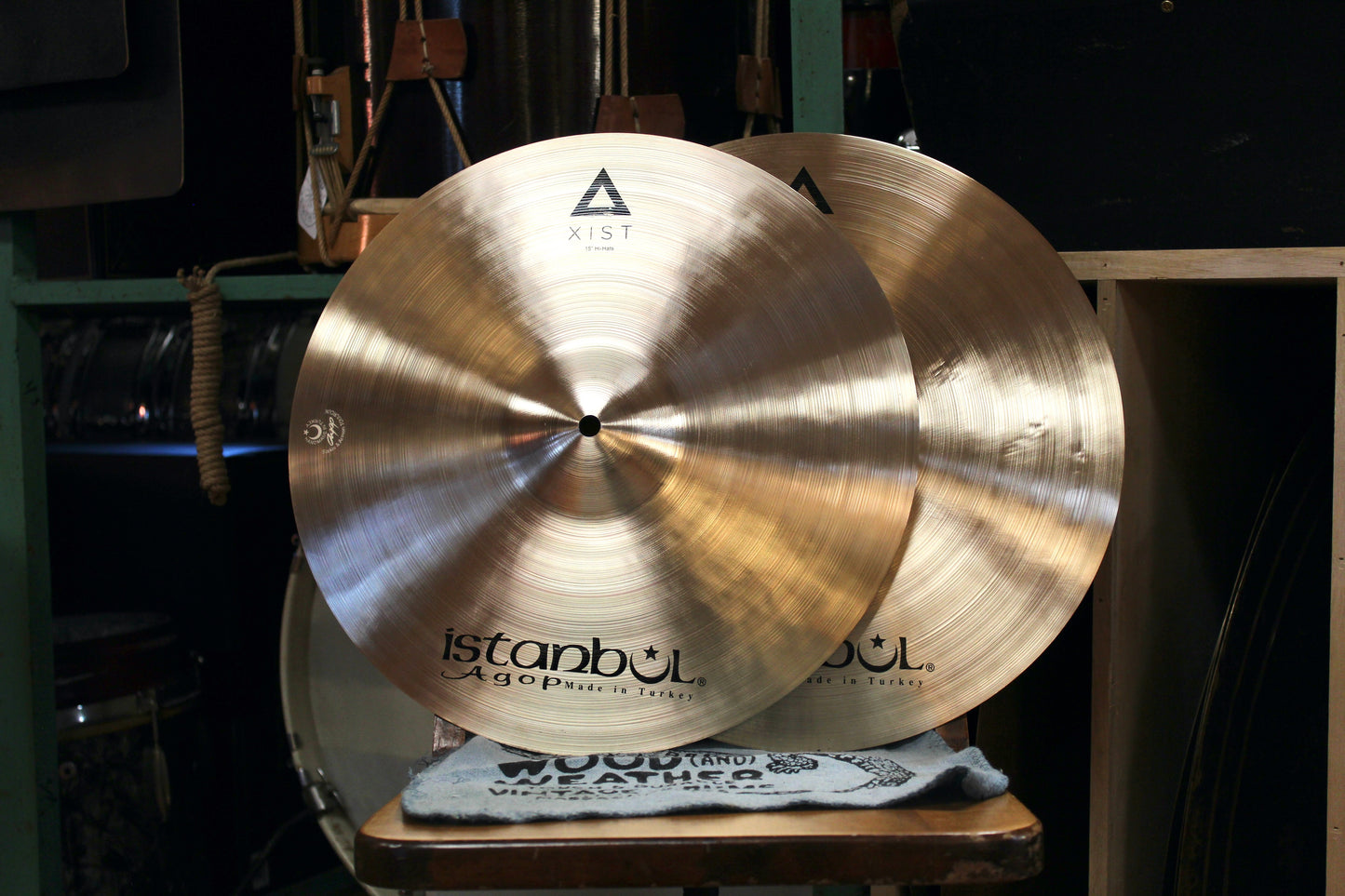 Istanbul Agop 15" Xist Hi-Hats 1096/1293g