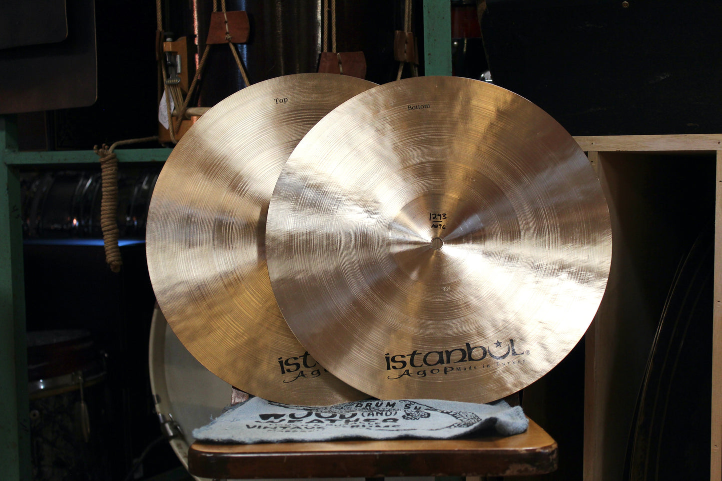 Istanbul Agop 15" Xist Hi-Hats 1096/1293g