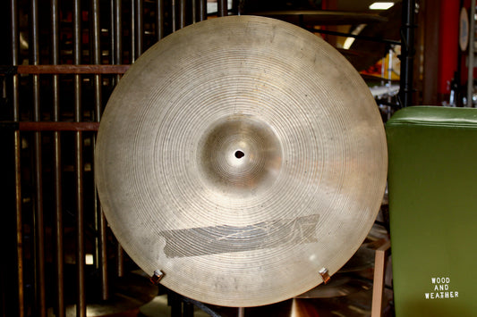 1960s A. Zildjian 20" Ride Cymbal 2640g