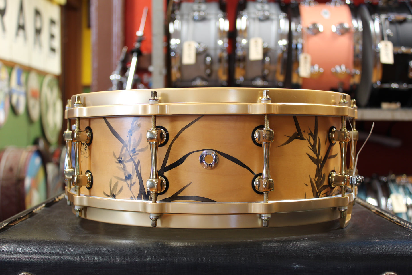 Cadeson Royal Custom 5"x14" Hand Painted Natural Maple