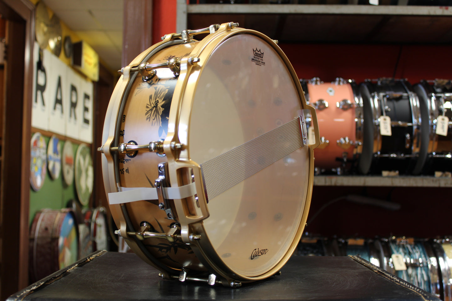 Cadeson Royal Custom 5"x14" Hand Painted Natural Maple