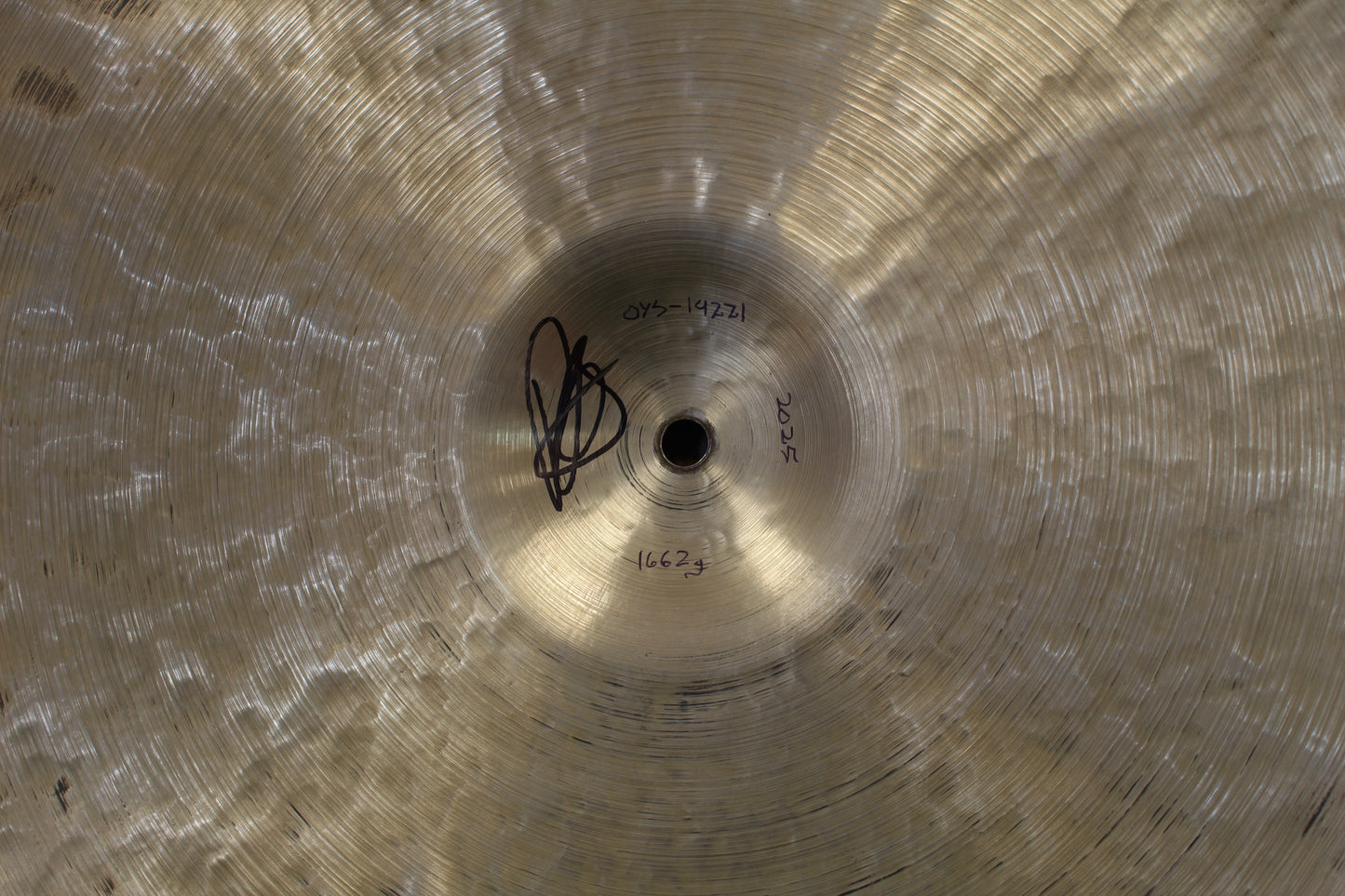 PGB Cymbals 19" Oyster Ride 1662g