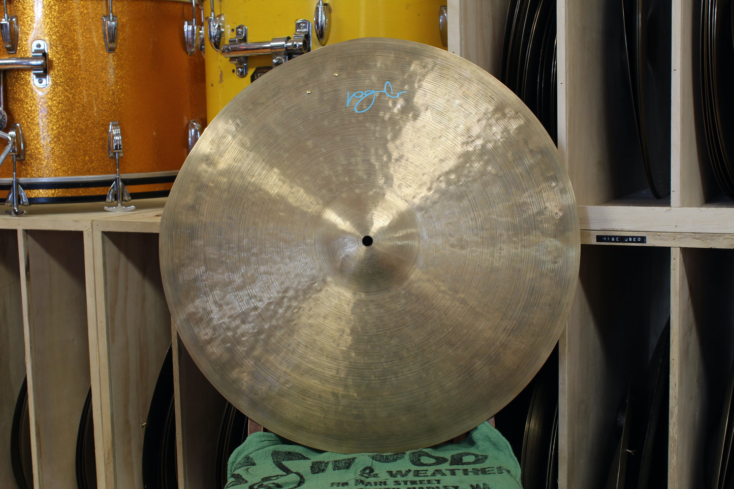 PGB Cymbals 21" Oyster Ride 1982g