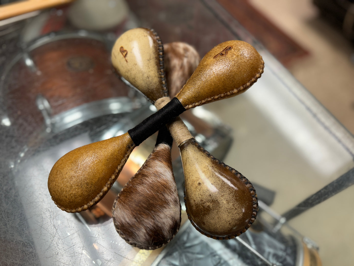 Bovid Percussion - Large Shaker (double-sided)