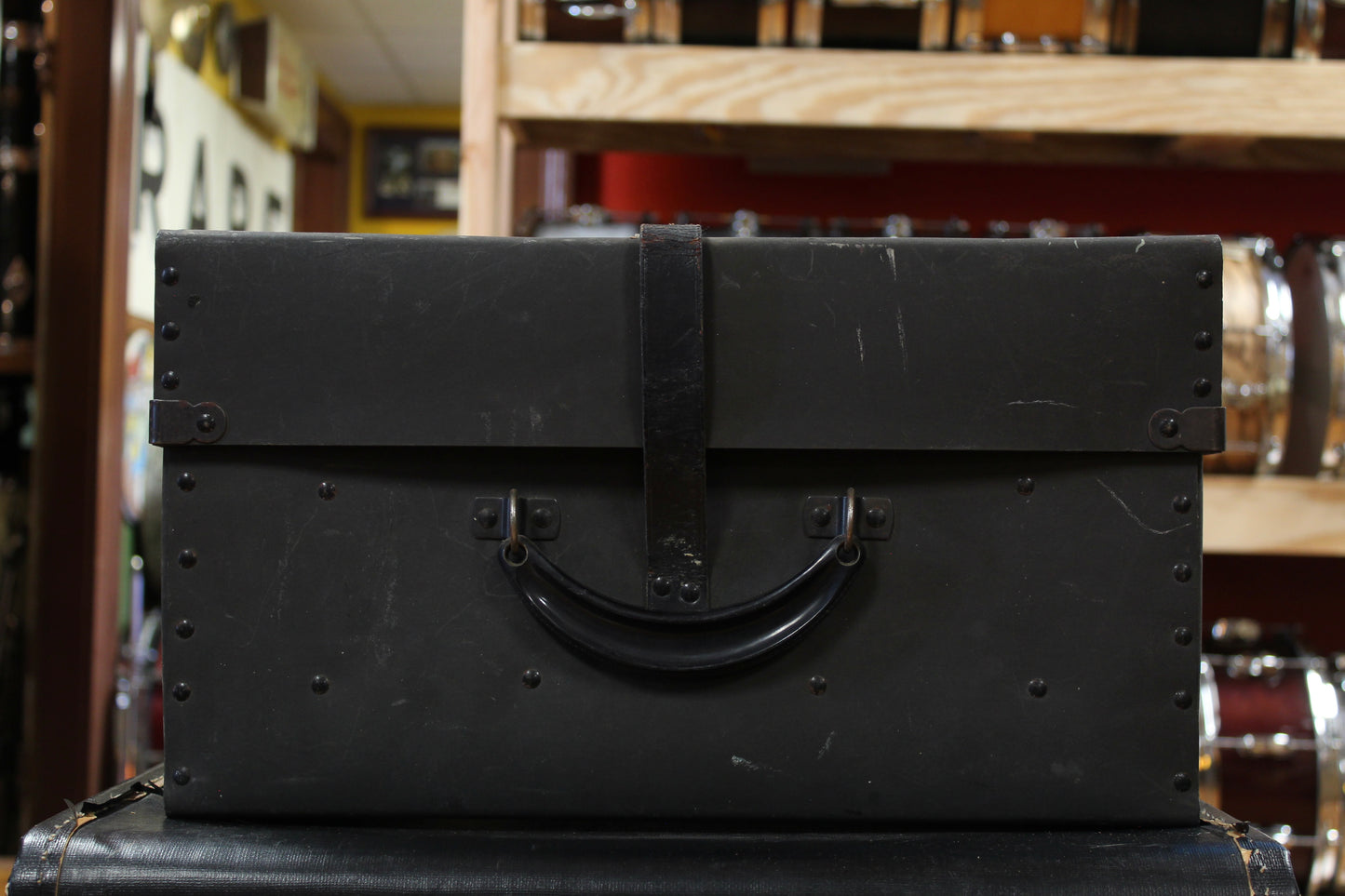 1940s Slingerland 6" and 8" Standard Drum Bongos in Black Diamond Pearl