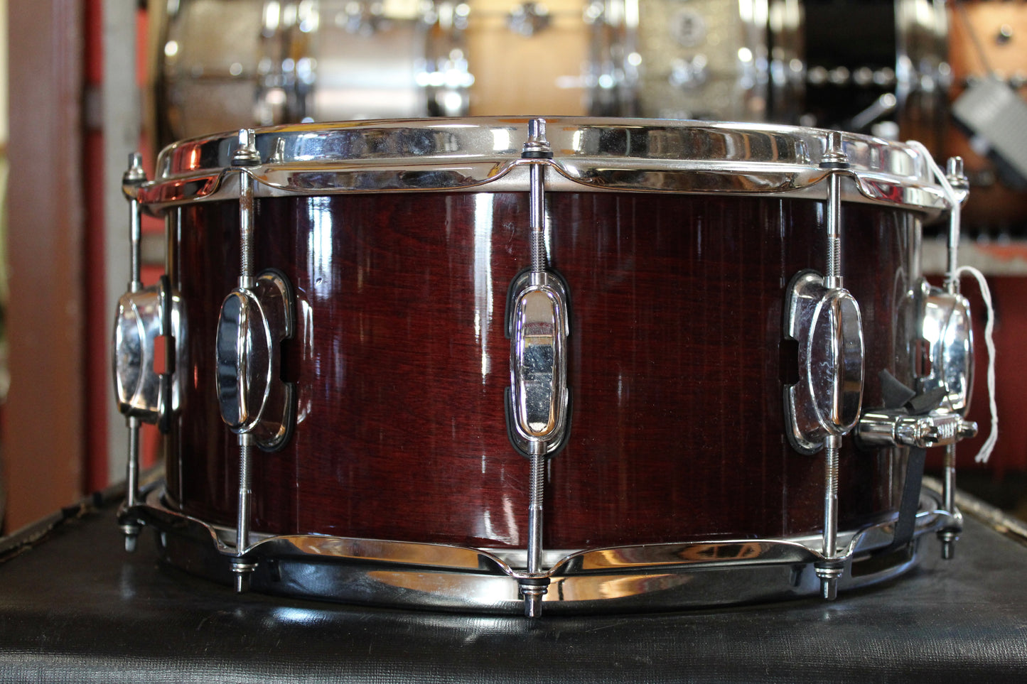 Tama 6.5x14 Artwood Birch Snare Drum in Cherry Wine Lacquer