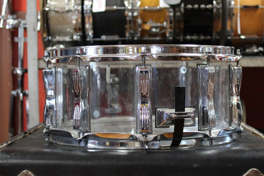 Ludwig 6.5x14 Clear Vistalite Snare Drum