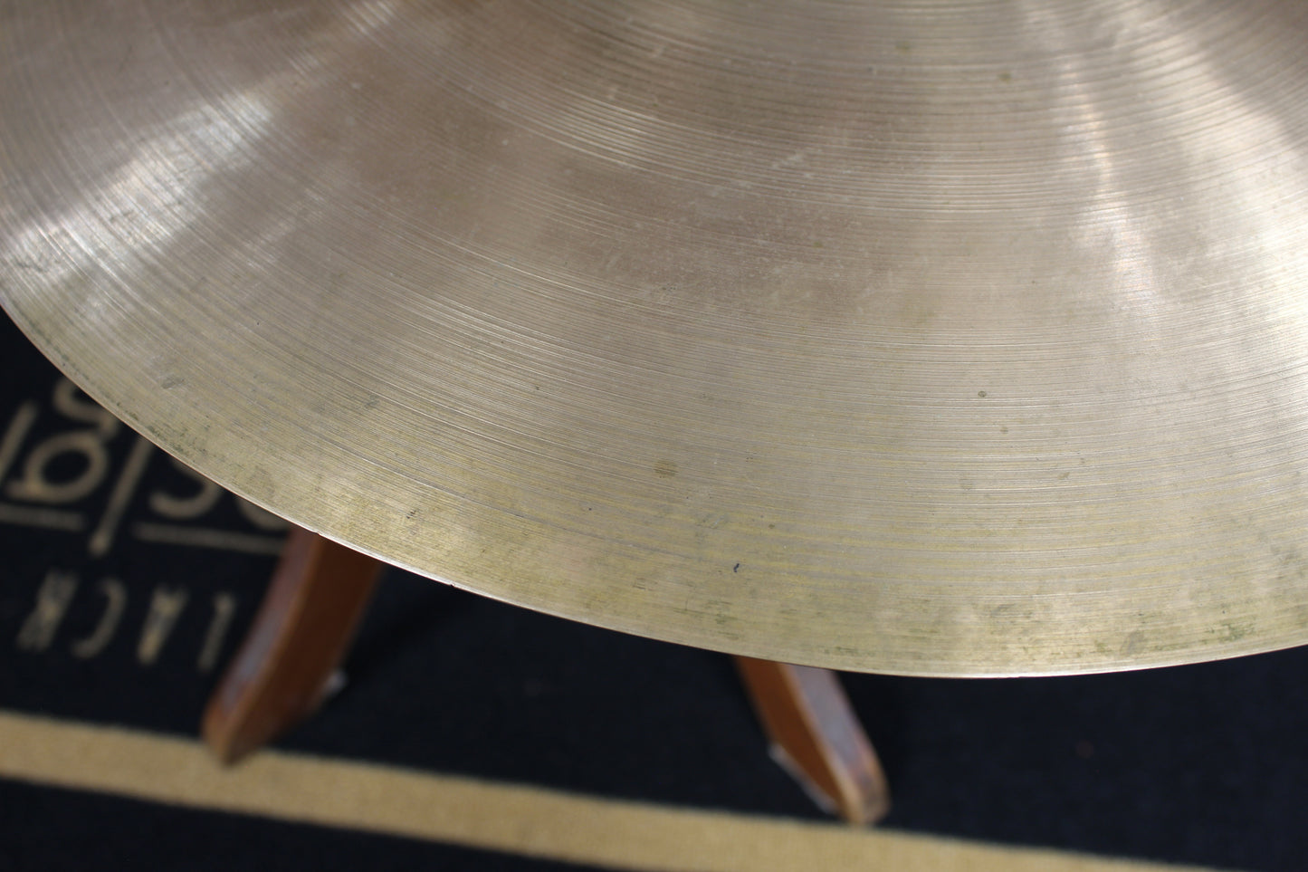 1940-50s A. Zildjian 19" Transition Stamp Crash 1253g