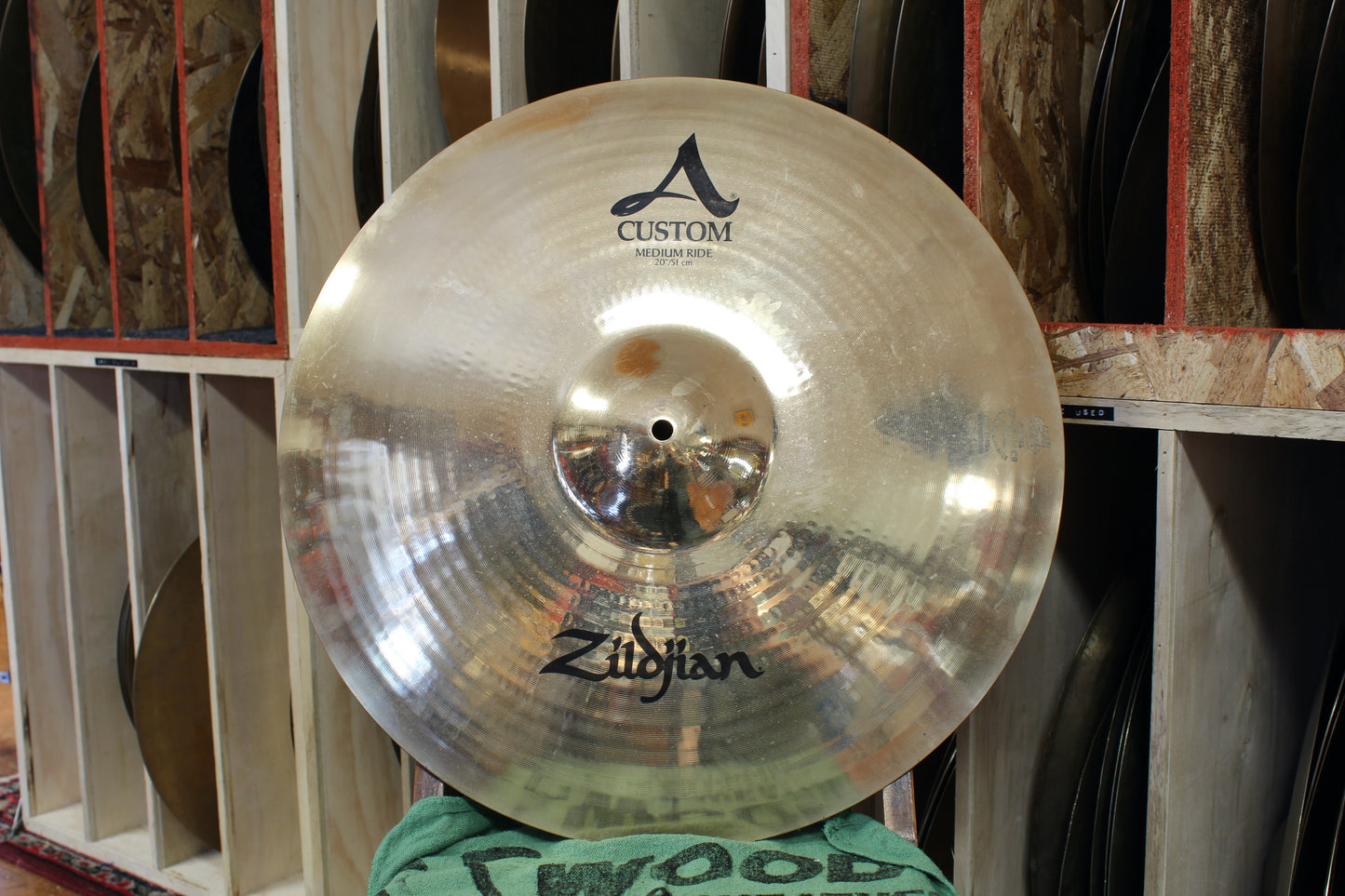 Zildjian 20" A Custom Medium Ride 2538g