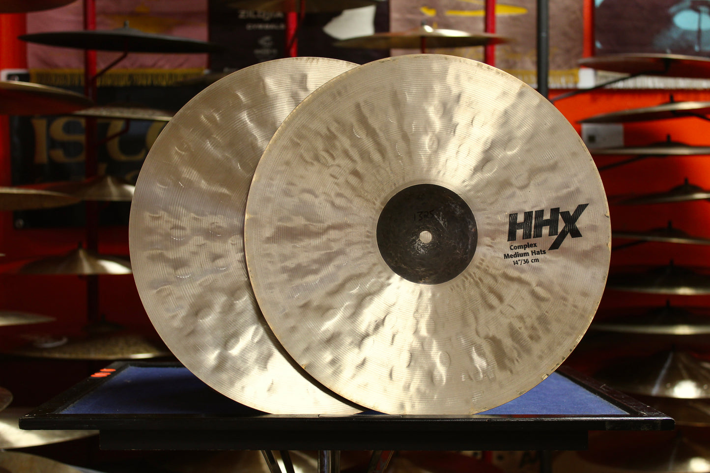 Sabian 14" HHX Complex Medium Hi-Hats 1008/1325g