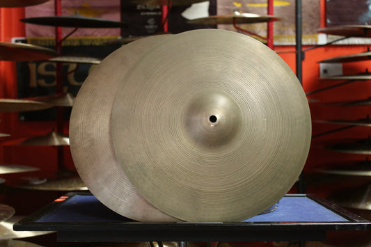 1960s A. Zildjian 14" Hi-Hats 814/820g