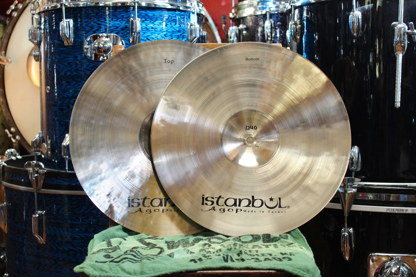 Istanbul Agop 14" Xist Brilliant Hi-Hats 1056/1240g