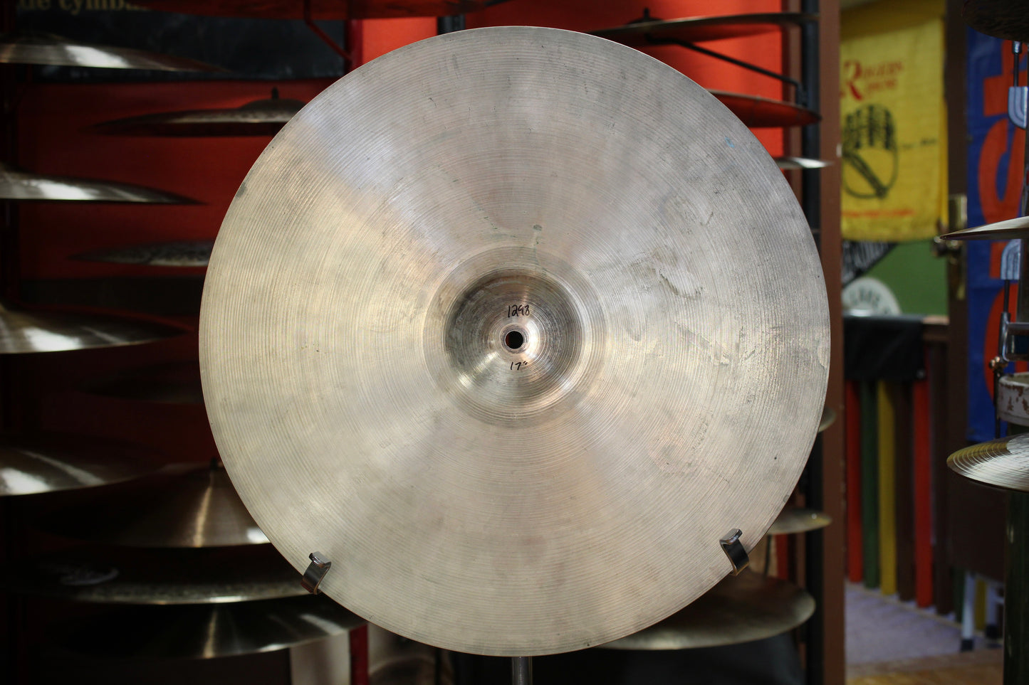 1960s A. Zildjian 17" Crash Ride 1298g