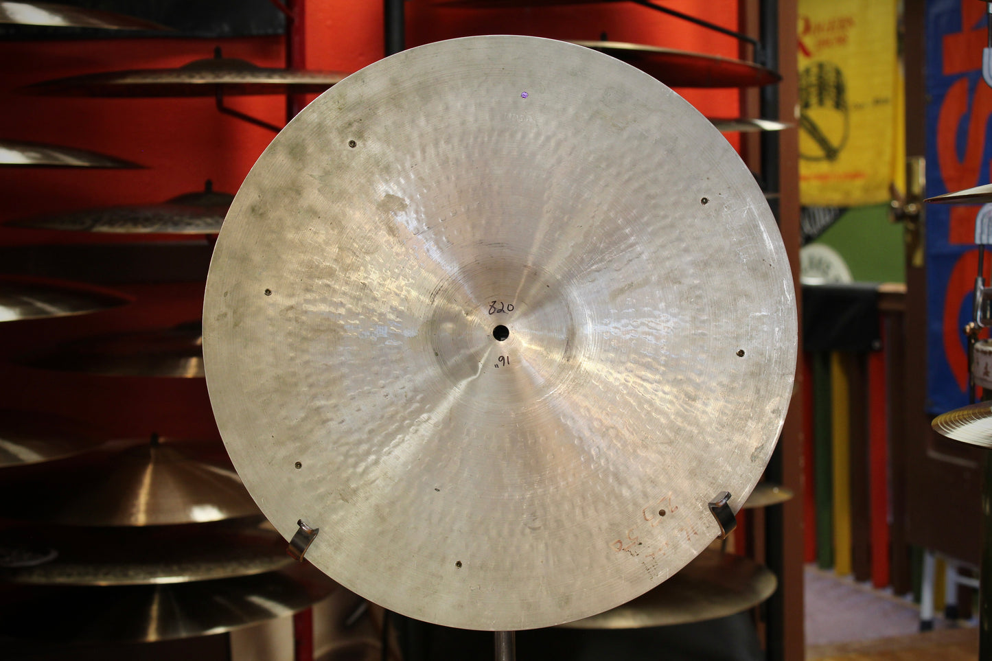 Vintage Lyn 16" Sizzle Crash 820g