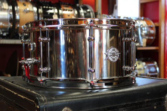 Dunnett 7x14 Classic Stainless Steel Snare Drum