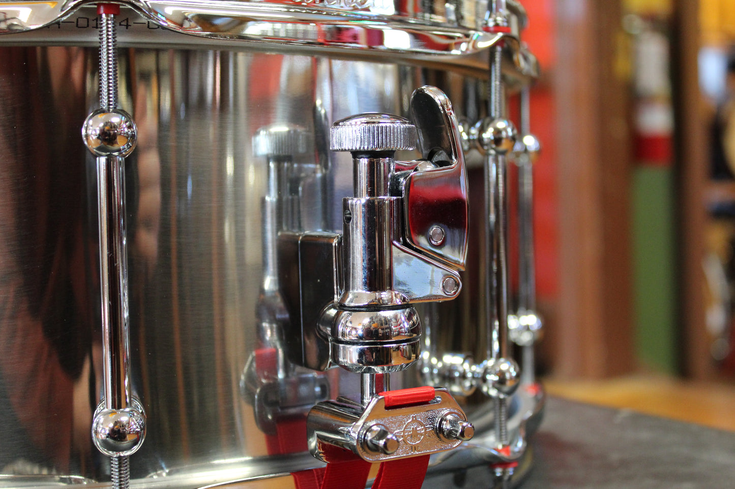 Dunnett 7x14 Classic Stainless Steel Snare Drum