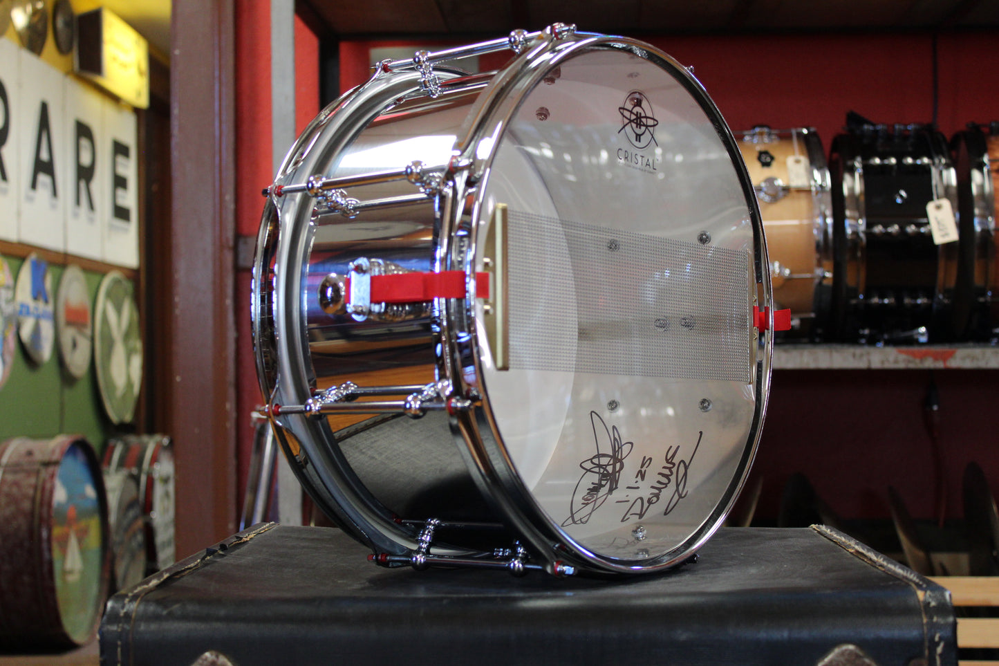 Dunnett 7x14 Classic Stainless Steel Snare Drum