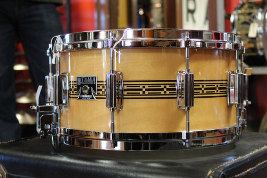 Tama 50th Anniversary Limited Mastercraft 6.5x14 Artwood Reissue Snare Drum