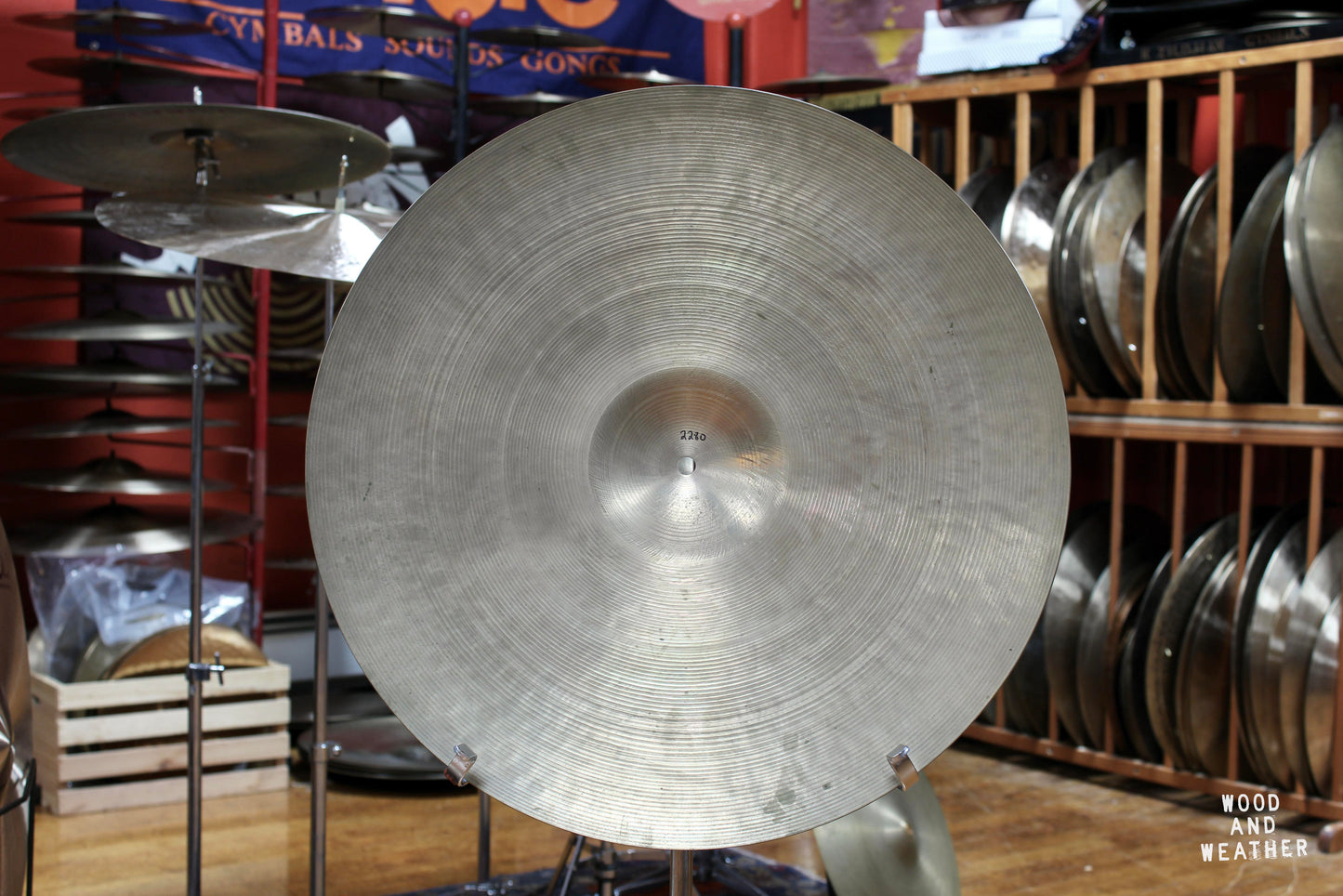 1980s Sabian 20" B20 Ride 2280g