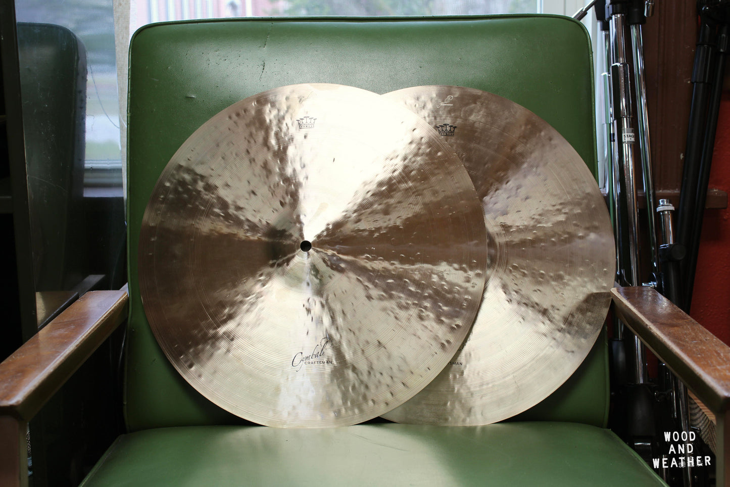 Cymbal Craftsman 16" K Light Style Hi-Hat Cymbals 1126/1445g