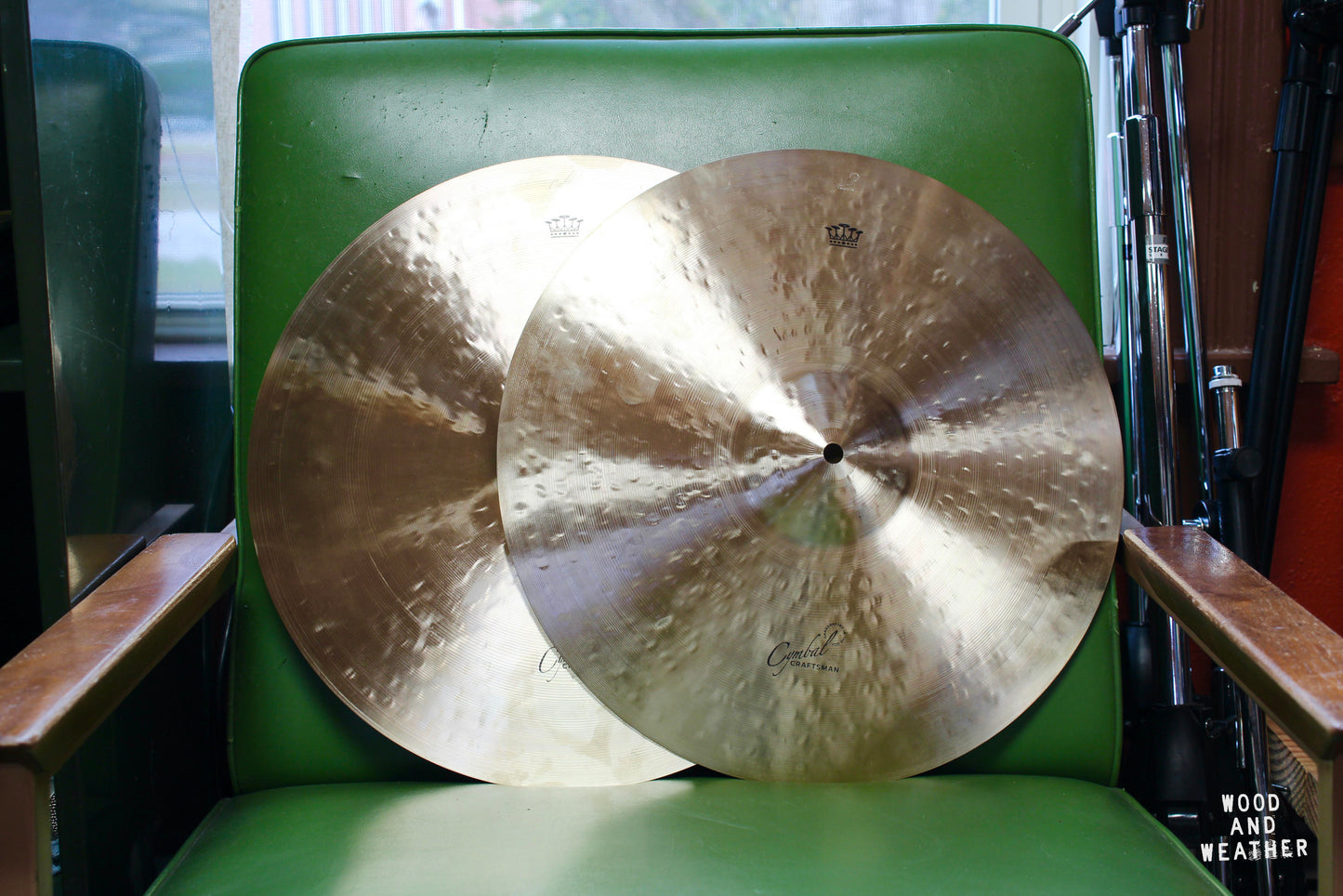 Cymbal Craftsman 16" K Light Style Hi-Hat Cymbals 1126/1445g
