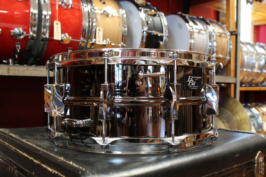 Canopus Black Nickel 6.5x14 Brass II Snare Drum