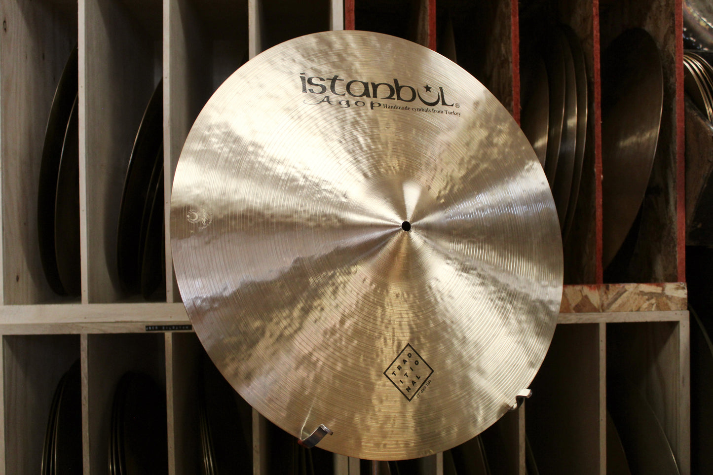 Istanbul Agop 22" Traditional Dark Ride 2393g