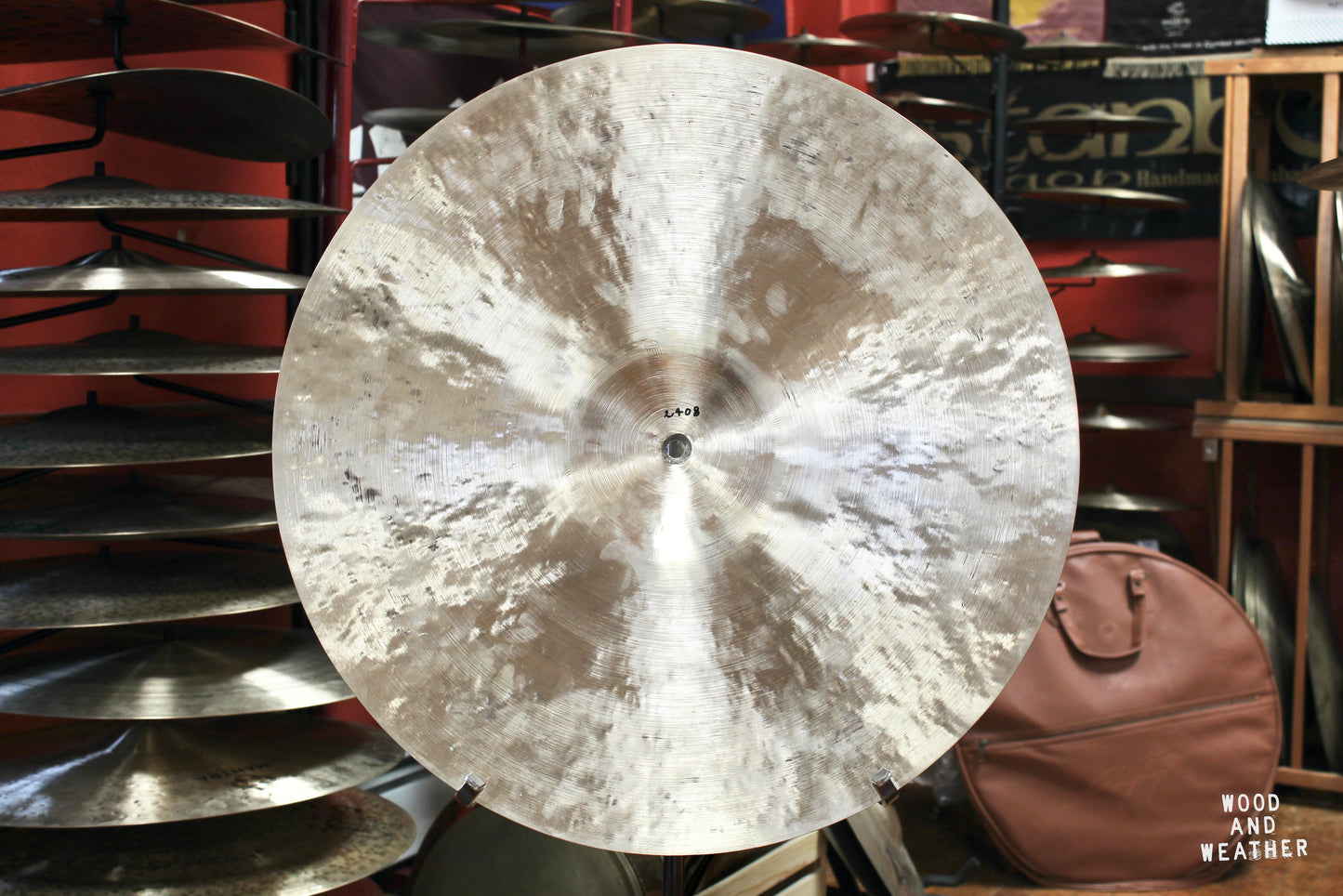 Quiqeg Cymbalsmith 22 5/16" Ride Cymbal 2408g