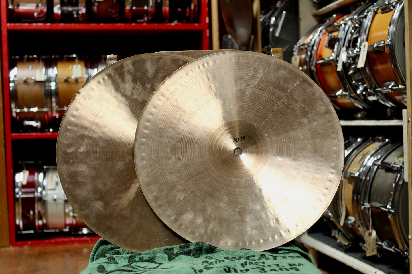 Paiste 14" 2002 Heavy Hi-Hats 971/1039g - Used