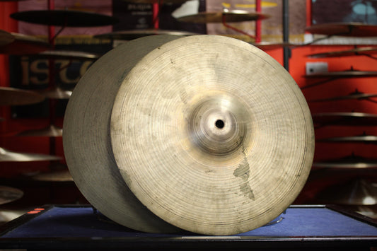 1950s A. Zildjian 12" Small Stamp Hi-Hats 524/582g