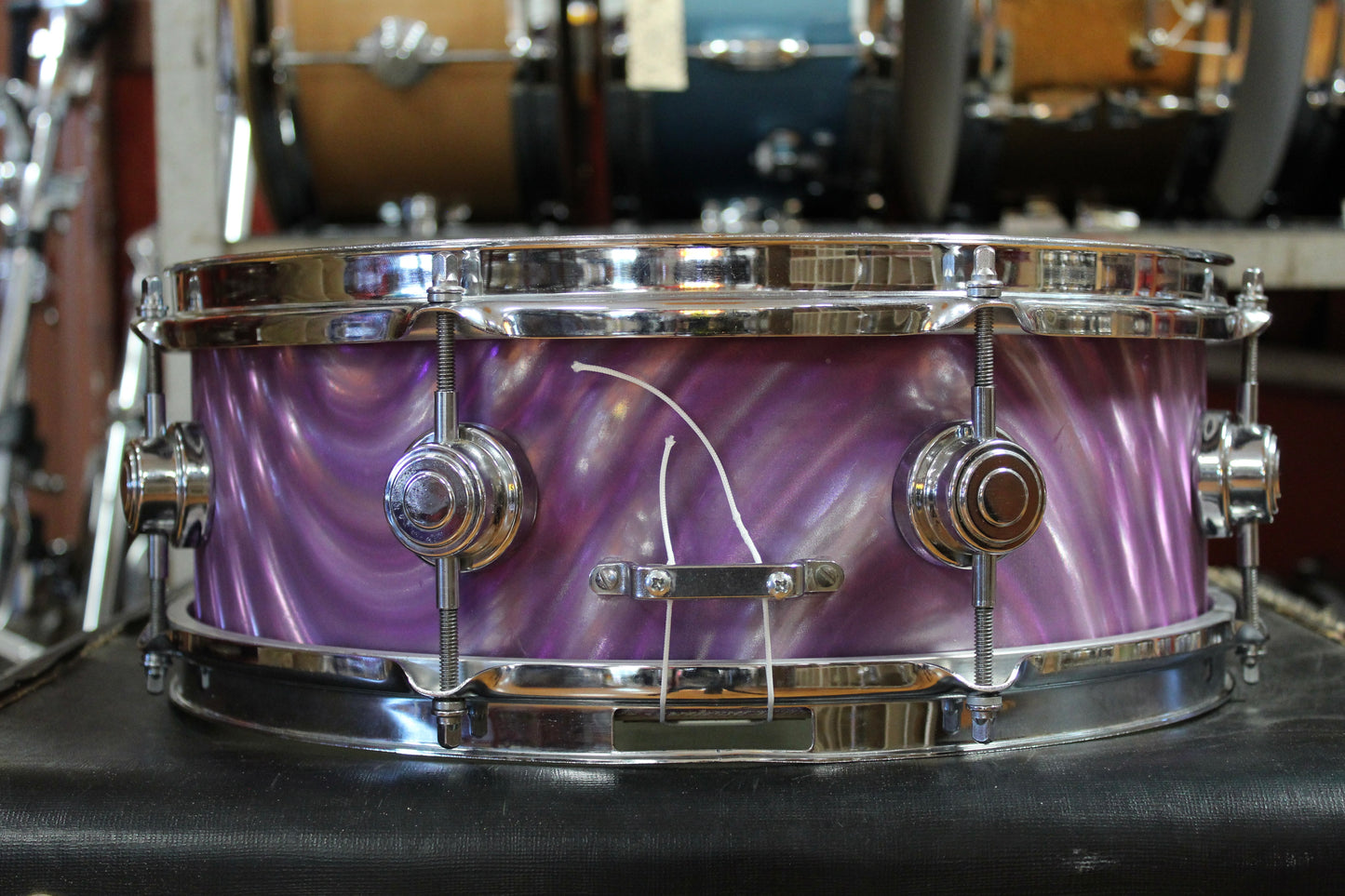 1970s Camco 5x14 Aristocrat Snare Drum in Purple Moire