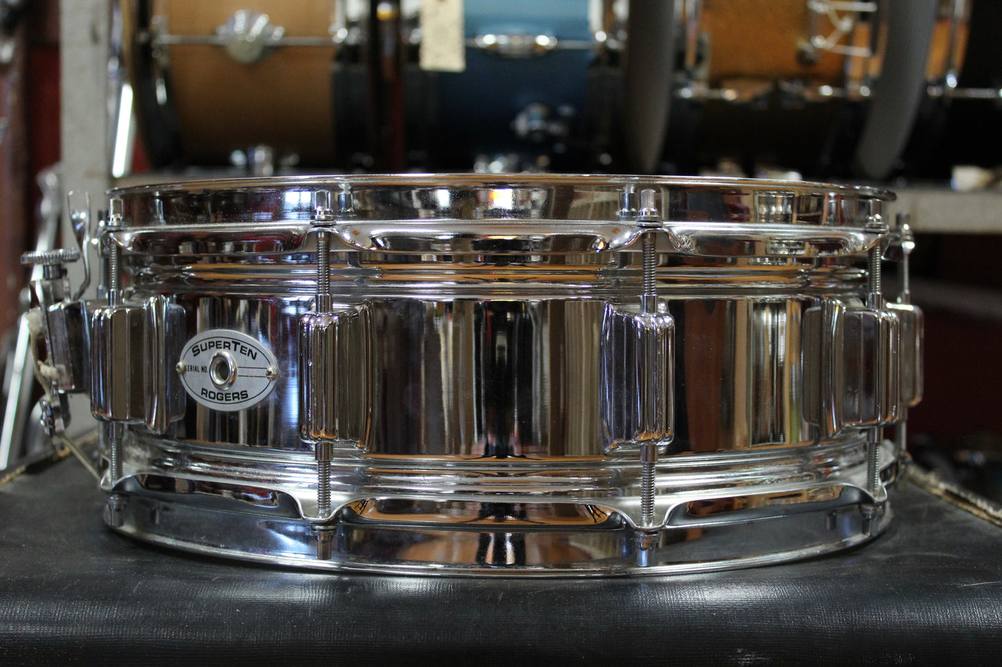 1960s Rogers 5x14 Superten Snare Drum